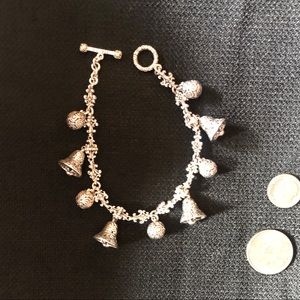 Bell Charm Bracelet from Italy